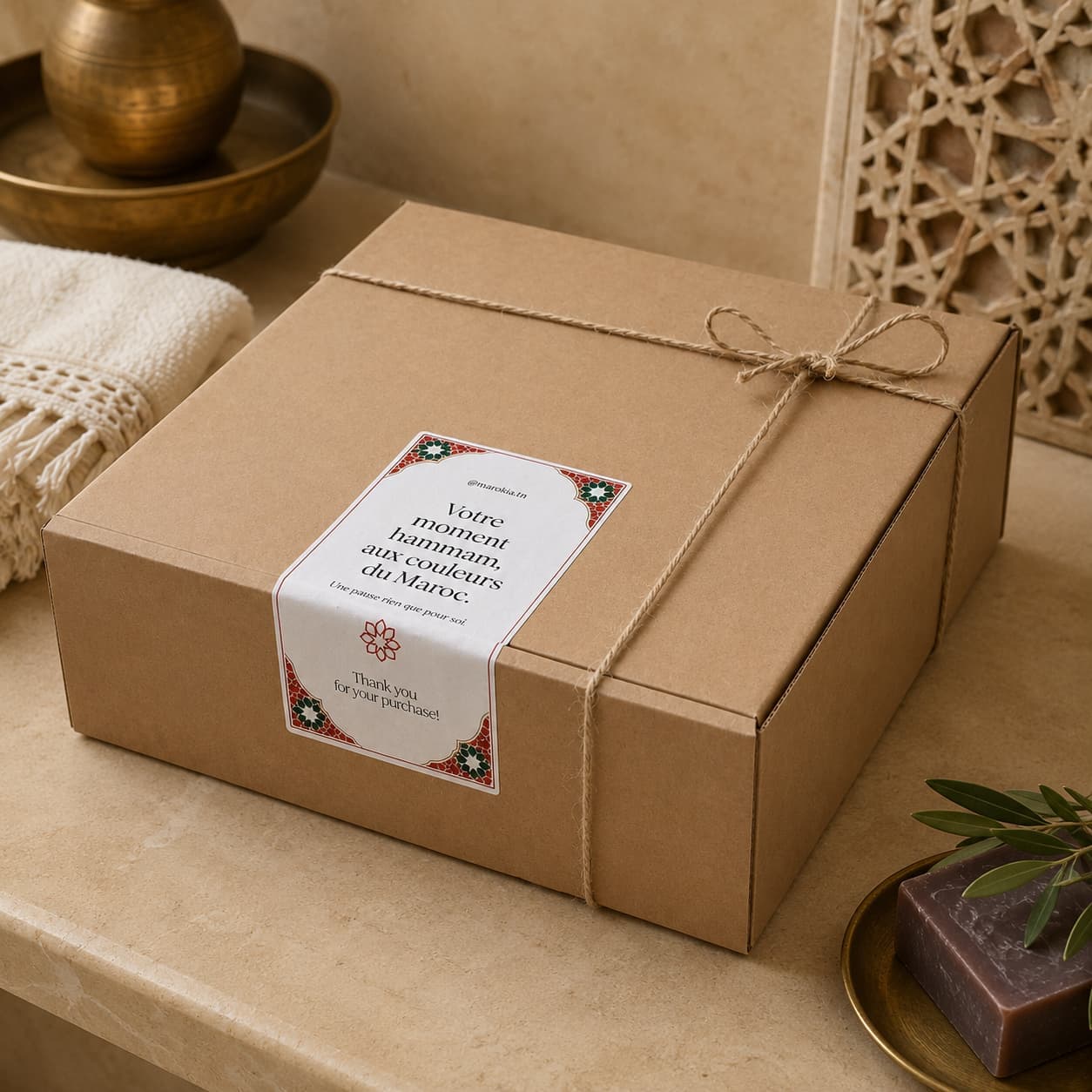 Box Hammam Marocain